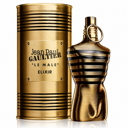 Jean Paul Gaultier Le Male Elixir by JPG, 4.2 oz Parfum Spray for Men