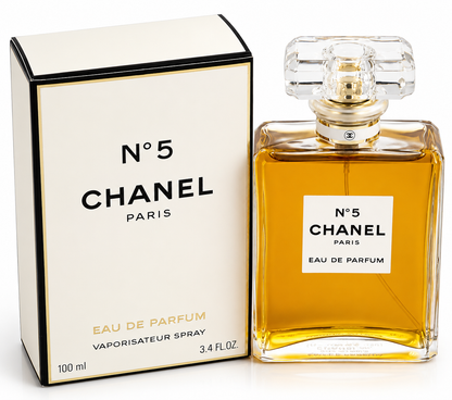 Share CHANEL No 5 Paris 3.4 oz / 100 ml Eau De Parfum EDP Spray for Women NEW, SEALED