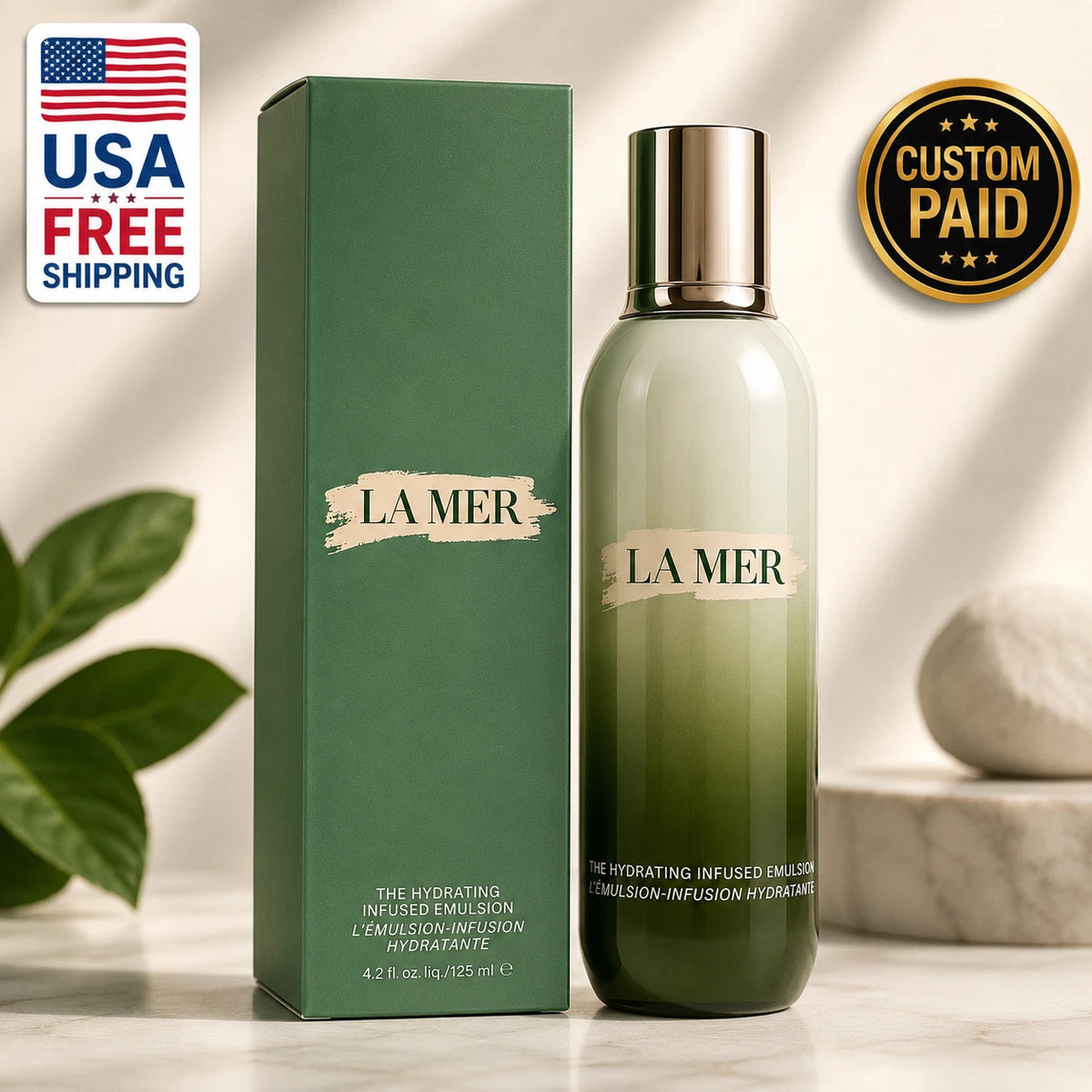 LA MER The Hydrating Infused Emulsion - 4.2fl. oz / 125ml-New Box
