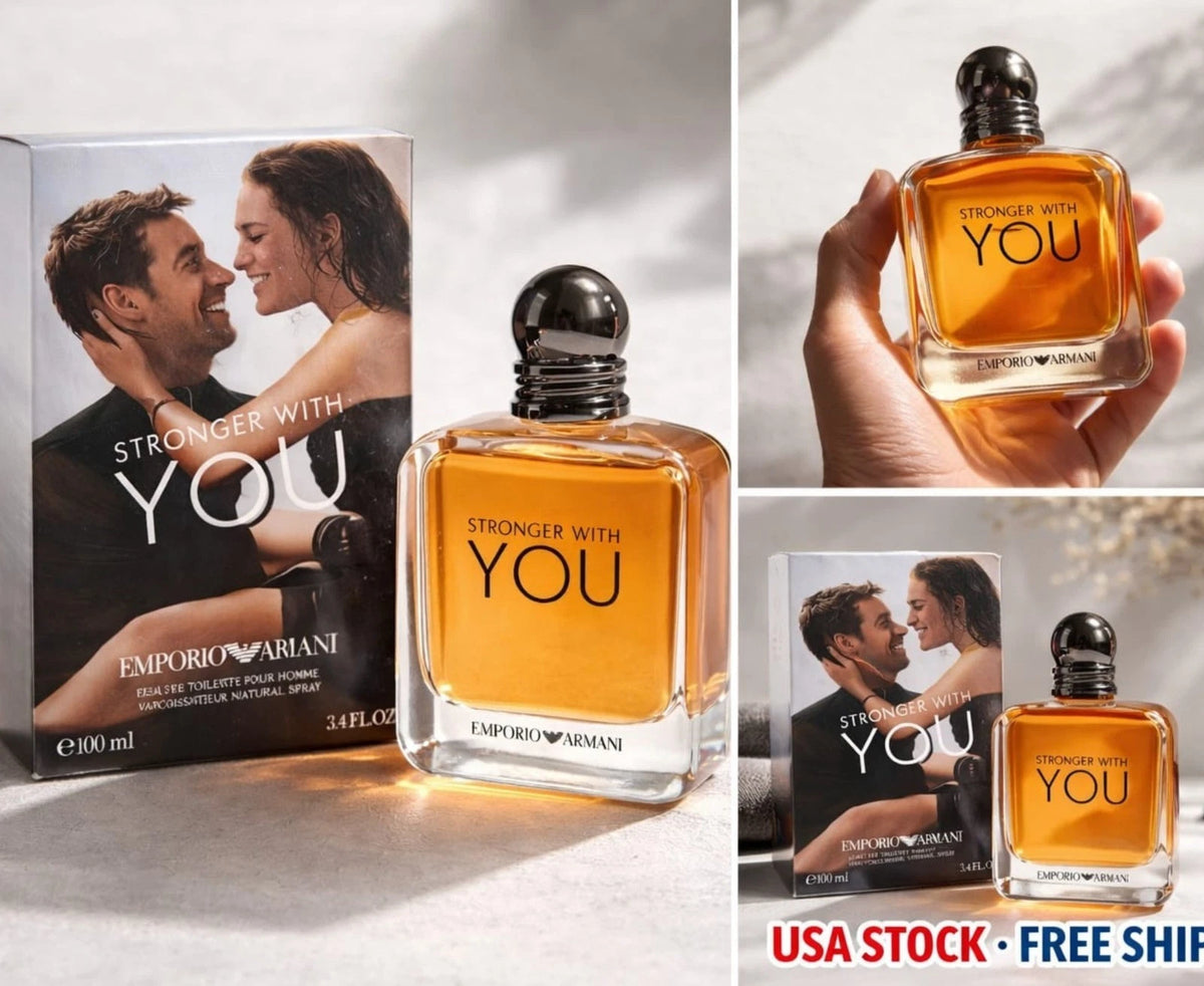 Emporio Armani Stronger With You by Giorgio Armani 3.4 oz Cologne for Men NIB