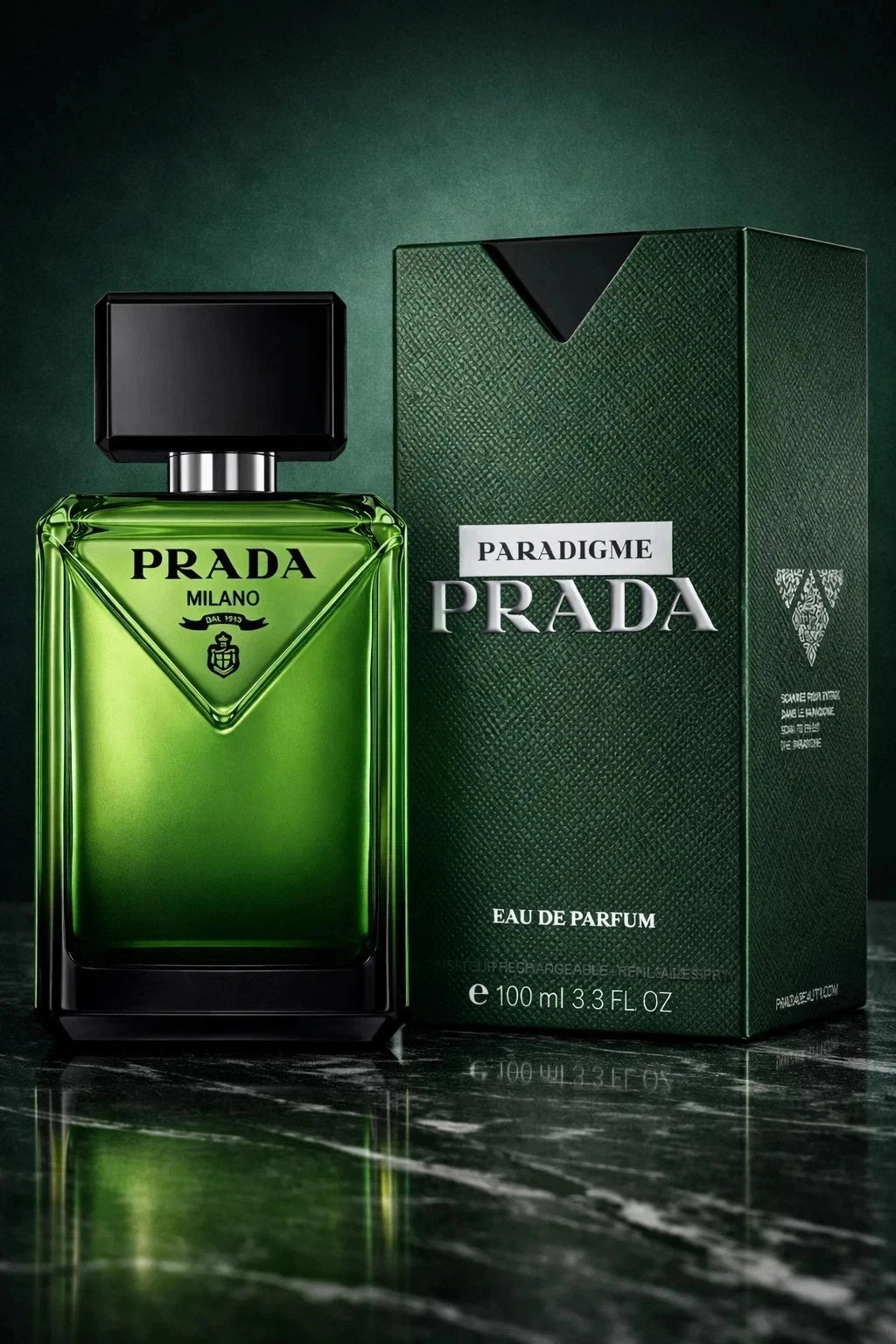 PRADA Paradigme Eau de Parfum Men 100ml/3.3 Fl. Oz Brand New Box