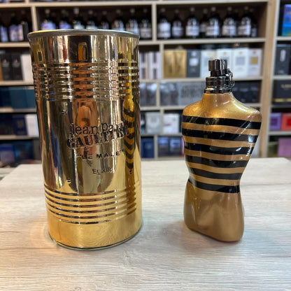 Jean Paul Gaultier Le Male Elixir by JPG, 4.2 oz Parfum Spray for Men